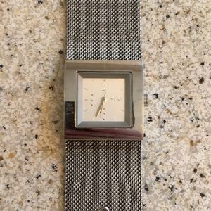 Silver mesh DKNY Watch! Gorgeous for the fall!